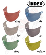 ชิวหน้าหมวกกันน็อคครึ่งใบ INDEX LADY 6 สี