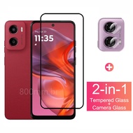 For Moto G05 Full Cover Tempered Glass Screen Protector For Motorola Moto G05 G15 G35 G55 G75 G45 G8