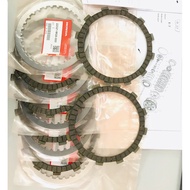CBX750 CLUTCH PLATE (6PC) FRICTION (1SET) METAL SPACER (5PC) IRON (HONDA100%ORIGINAL)