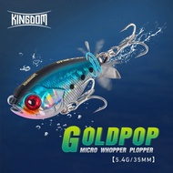 Kingdom Propeller Topwater Popper Fishing Lure 35mm 5.4g Wobblers Artificial Hard Baits For Trout Pi