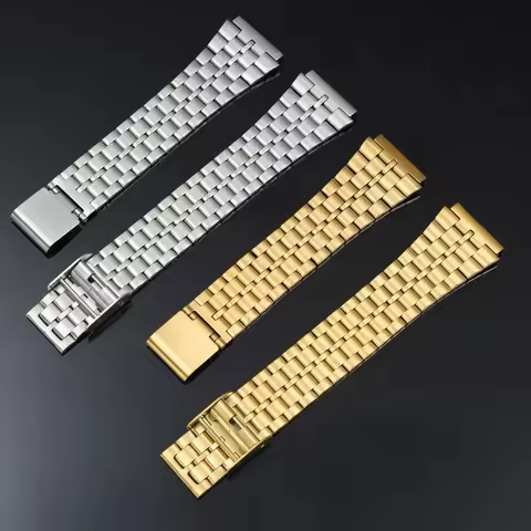 18mm Metal Watch Chain for Casio AE1200 AE1200 AE1200WH AE1300 A159 A158 A168 F91 Stainless Steel St