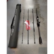 Expert Graphite Galore 4 Pieces Travel Baitcasting Rod