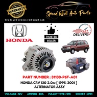 [ HONDA ALTERNATOR ] HONDA CRV S10 2.0cc (1995-2001) [ 3 PIN ] ALTERNATOR ASSEMBLY (31100-P6F-A01)