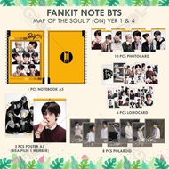 Fankit Bts Map Of The Seol 7 Notebook Package Merchandise Kpop