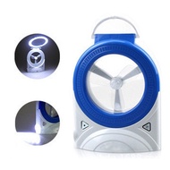 2 in 1 Charging Fan 24 LED Lamp Carrying Bedroom Fan Battery Household