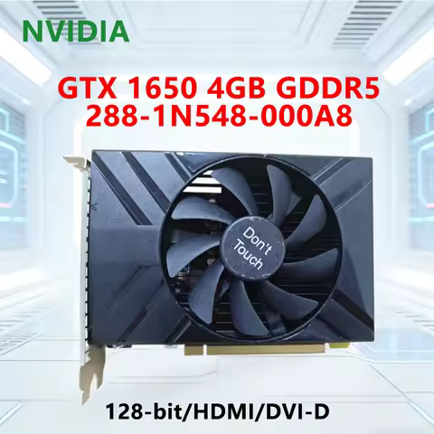 For ZOTAC GTX 1650 4GB GDDR5 GPU NVIDIA 288-1N548-000A8 graphics card For PCI-E 3.0 128bit HDMI DVI 