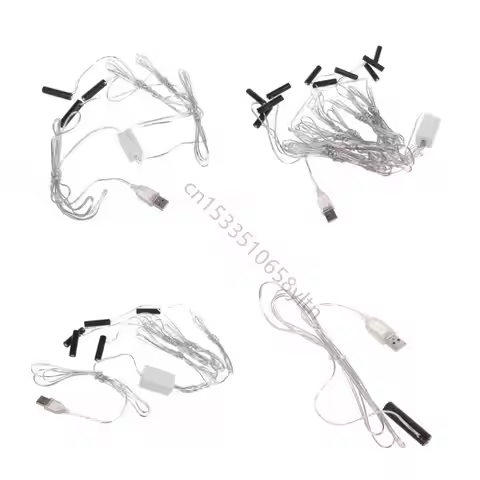1/3/5/10-in-1 USB Powered AAA Battery Eliminators for Christmas Tree Light T5EE