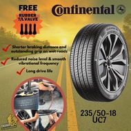 TAYARGO New Car Tyre 235 50 18 Continental Tyre Uc7 Car Tire Tayar Kereta Murah Car Tayar Kereta 18 Tyres Tires Tayar 18