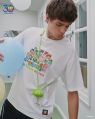 Giordano Mens Relax Sorona Printed T-shirt (Toy Story) 01095259001 เสื้อยืดผู้ชาย เสื้อจิออดาโน