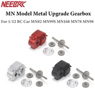Metal Upgrade Gearbox Adapter Plate Gear Box Set For 1/12 RC Car MN82 MN78 MN99S MN168 MN98 MN Model