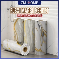 【300x120cm】Marble Wallpaper - Natural Stone Texture, Self-Adhesive PVC (1.2x3m)ZMJ-111