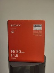 Sony FE 50mm F1.8定焦鏡 SEL50F18F