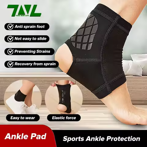 1PC One-piece Ankle Brace Support Compression Ankle Wrap Support for Fitness Running Outdoor Sports 