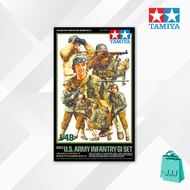 Model Kit Tamiya 1/48 | Item 32513 | WWII U.S. Army Infantry GI Set | Military Miniature Series No.1