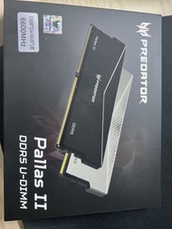 Acer Predator PALLAS II 記憶體 RAM DDR5 KIT - 32GB (16GB x2)