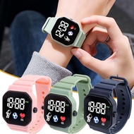 Simple Fashion Children Spaceman LED Electronic Watches New Multi-color Display Smart Sports Watch Kids Student Silicone Strap Wristwatches