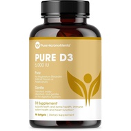 PureMicronutrentesPureD3–VitaminD35000IU,VitaminDs(Cholecalciferol)-ImmuneSupport,Health&Health-90Mi