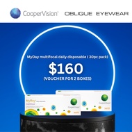 [Obliqueeyewear] COOPER VISION MYDAY MULTIFOCAL DAILY (30PCS) 2 BOXES VOUCHER [REDEEM IN STORE]