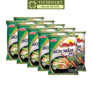 [SET 10 GÓI] - ACECOOK - Bún Hằng Nga 5 vị: Bún bò huế Bún giò heo Bún mắm Bún cá cay Bún chả Bún ăn