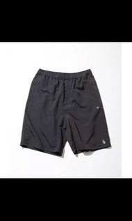 Nautica JP Re-Nylon Gym Shorts / 長谷川紹雄 防潑水短褲 黑色 M號