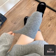 Drop 89 Yuan⬇️65 Yuan💝Becca-ZW0029 [Ready Stock-Fast Shipping] Thin Straight Over-the-Knee Socks Soc