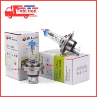 Blue head H4 car headlight bulb. H4 bulb 12v 24v