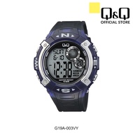 Q&amp;Q Japan by Citizen Men's Resin Digital Watch G19A