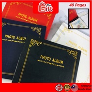 The Gift Photo Album DIY Self-Adhesive Album Duit Penghantaran Album Cover Photo Album With Cover(40