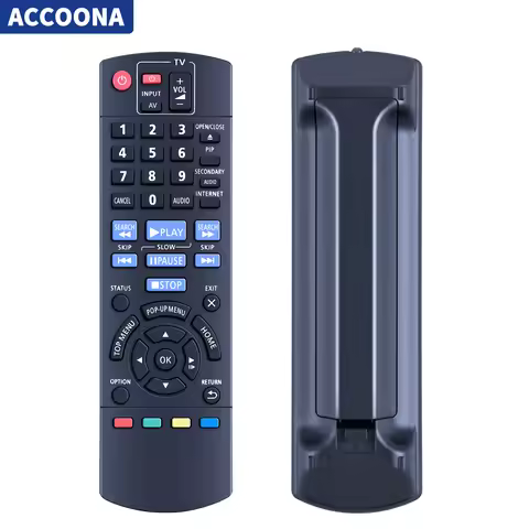 Replacement Remote Control for Panasonic For N2QAYB000880 UHD Blu-ray Disc Player
