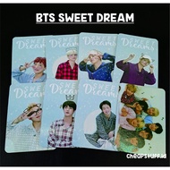 Unofficial bts sweet dream photocard/bts photocard/bts Photo