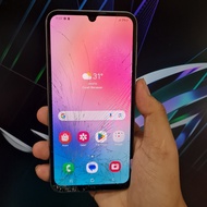 Original samsung a24 lcd, removed, minus cracked glass