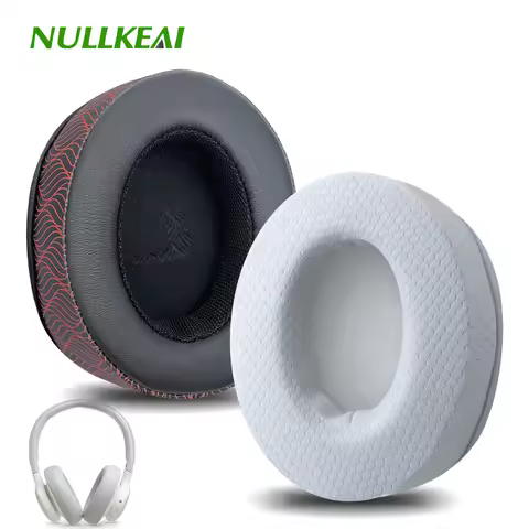 Nullkeai Replacement Ear Cushion for JBL LIVE 650BTNC Headphone Earpads Sleeve Earmuffs Pads Headban