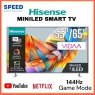 [SABAH ONLY] HISENSE 4K MiniLED TV ULED SMART TV 144HZ 55INCH 55U6Q 65INCH 65U6Q 超高清智能电视 INTERNET TV
