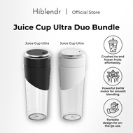 Hiblendr Juice Cup Ultra Duo Bundle: (2 x Juice Cup Ultra 3.0) | Portable Blender Smoothie Ice Crush