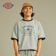 DICKIES MENS TEE SS COLOR CONTRAST COLLAR, SEASONAL GRAPHIC ON FRONT เสื้อยืด ผู้ชาย