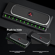 [Ready Stock] Mitsubishi Temporary Number Plate with Phone Number Display Car Temporary Parking Card