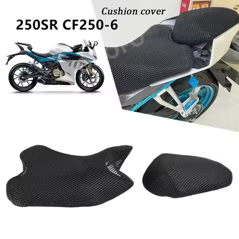 For CFMOTO 250SR CF250-6 Motorcycle Accessories 3D Mesh Seat Cover Protector Thermal Breathable Insu