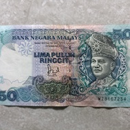 Uang Kuno Malaysia 50 Ringgit Lama (T667)