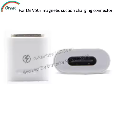 New For LG G8X For LG V50S ThinQ 5G LM-V510N V510 magnetic suction charging connector For LG G850 ch