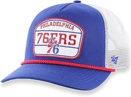47 Philadephia 76ers Hone Patch Hitch Snapback Cap, Adjustable Hat Blue White