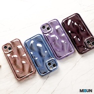 Bumpy Metallic Case Softcase Full Cover iPhone 6 7 8 PLUS X XS MAX XR 11 12 13 14 15 PRO MAX PLUS