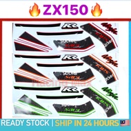 NINJA 150 RR Stripe Stiker Sticker KAWASAKI ZX150 NINJA150 KR150 KRR RR (1) BODY COVERSET COVER SET KAVERSET KAVER SET