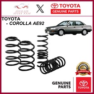 TOYOTA COROLLA AE92 EE90 COIL SPRING ORIGINAL STANDARD SPRING TOYOTA GENUINE PARTS