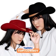 FEDORA COWBOY HAT WITH LARGE BUCKLE STRAP PREMIUM HORSE HAT | Elegant and Luxurious