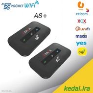 🚚☎❍﹍Modified 4G LTE MiFi A8+ Pocket WiFi Unlimited Hotspot MiFi Router Unlimited Internet