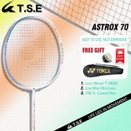 YONEX ASTROX 70 BLU Badminton Racket Made in China carbon racket with free bag for Lee Chong wei's