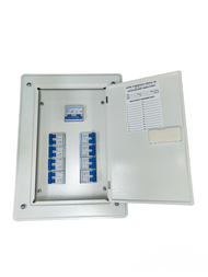 Panel Board for Miniature Circuit Breaker 2Pole Main 100A 2pole with 8 Branches 2Pole Chint Breaker 