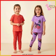 {1-6y}Baju Budak Perempuan Pyjamas Kids Girls HnM Sleepwear Long Pants Kuromî