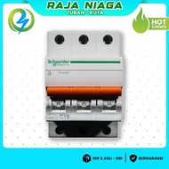 MCB 3 PHASE 16 AMPERE SCHNEIDER BRAND BREAKER