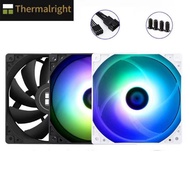 Thermalright TL-C12C TL-C14C 120mm 140mm fan clockwise ARGB PWM single fan for PC cases